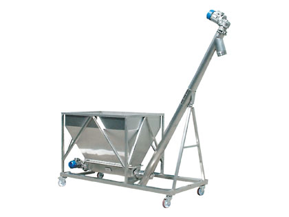 TDC Auger feed hopper