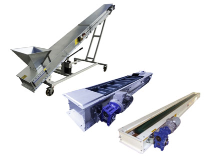 Flat belt conveyor