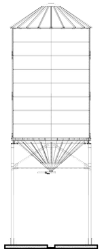 Quick loading silos