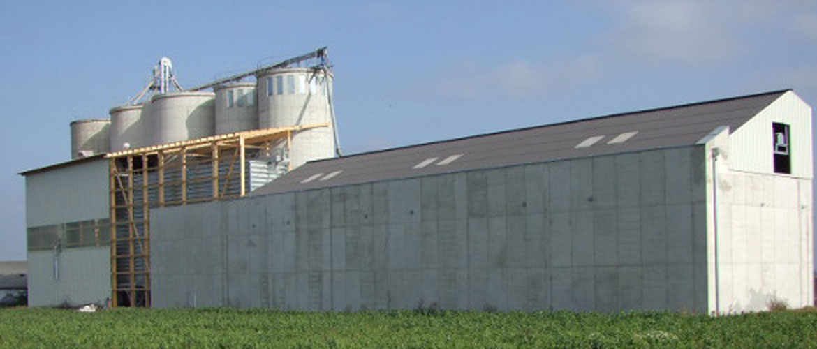 Silo à cellules carrées