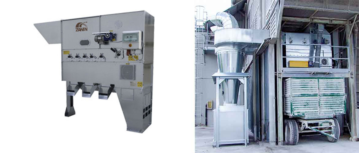 SA 200 Air separator with cyclones