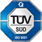 Certification ISO 9001:2015 - TÜV SÜD